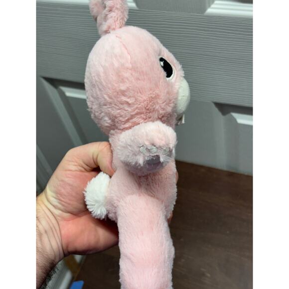 Ikea Aftonsparv 11” Rabbit Soft Toy Plush Pink Rare Retired NO ASTRONAUT SUIT - Picture 3 of 7
